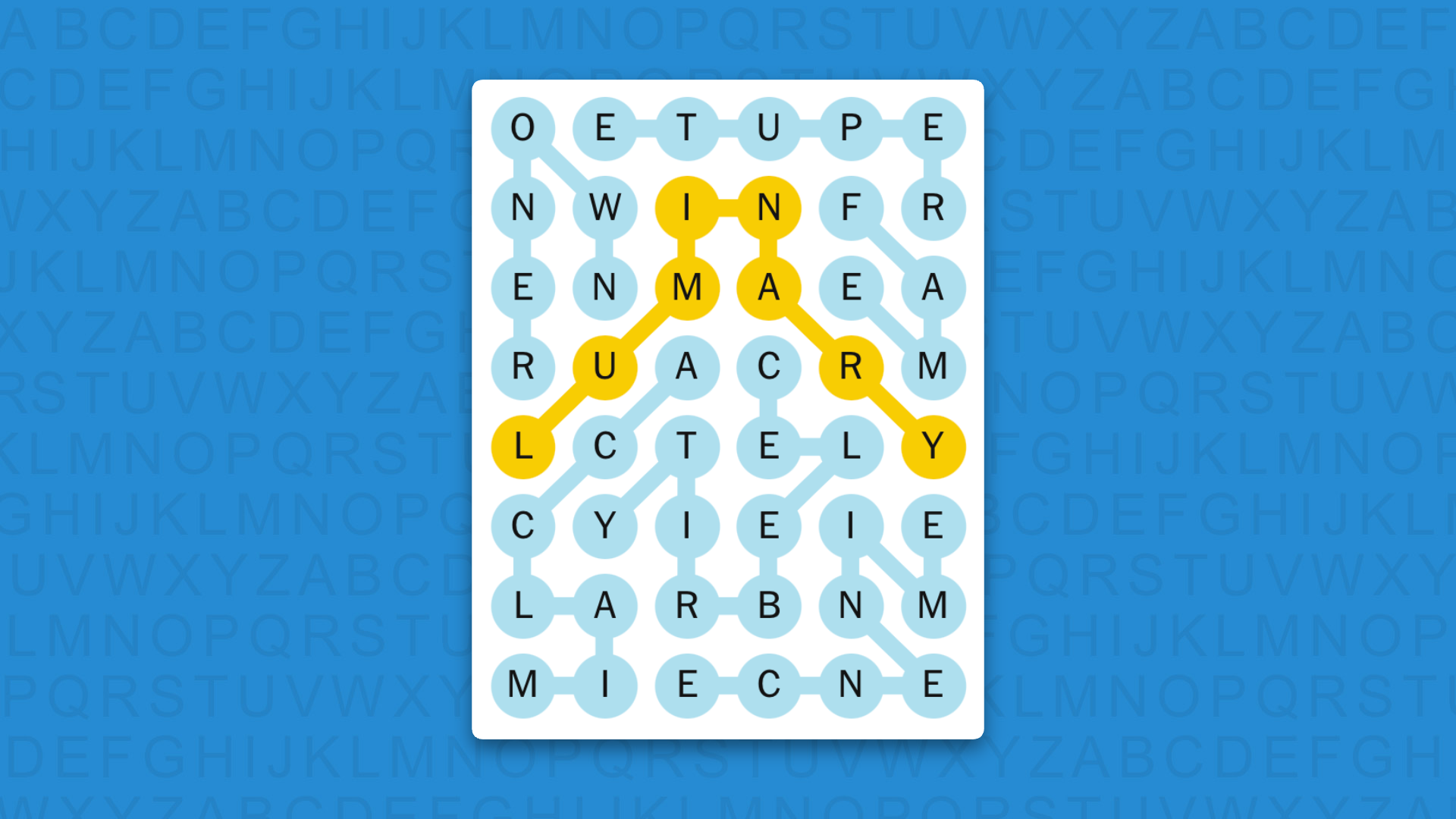 NYT Strands answers for game 949 on a blue background