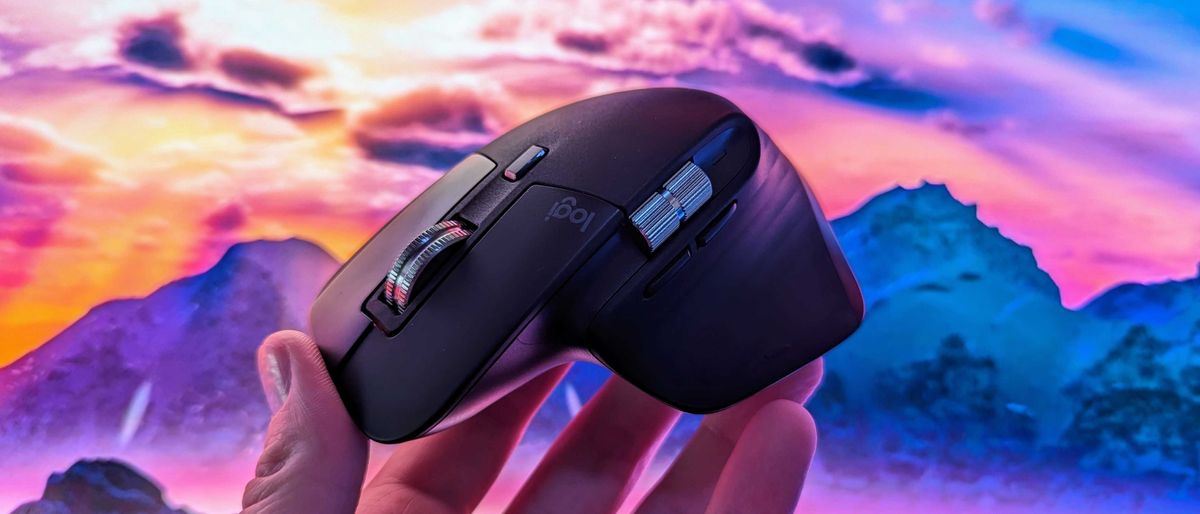 Image of the Logitech MX Master 3S wireless mouse.