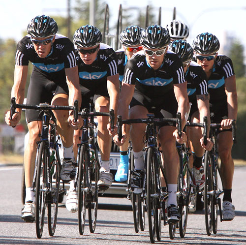 Team Sky, Adelaide, January 2010