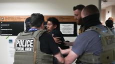 Immigrant arrested outside asylum hearing