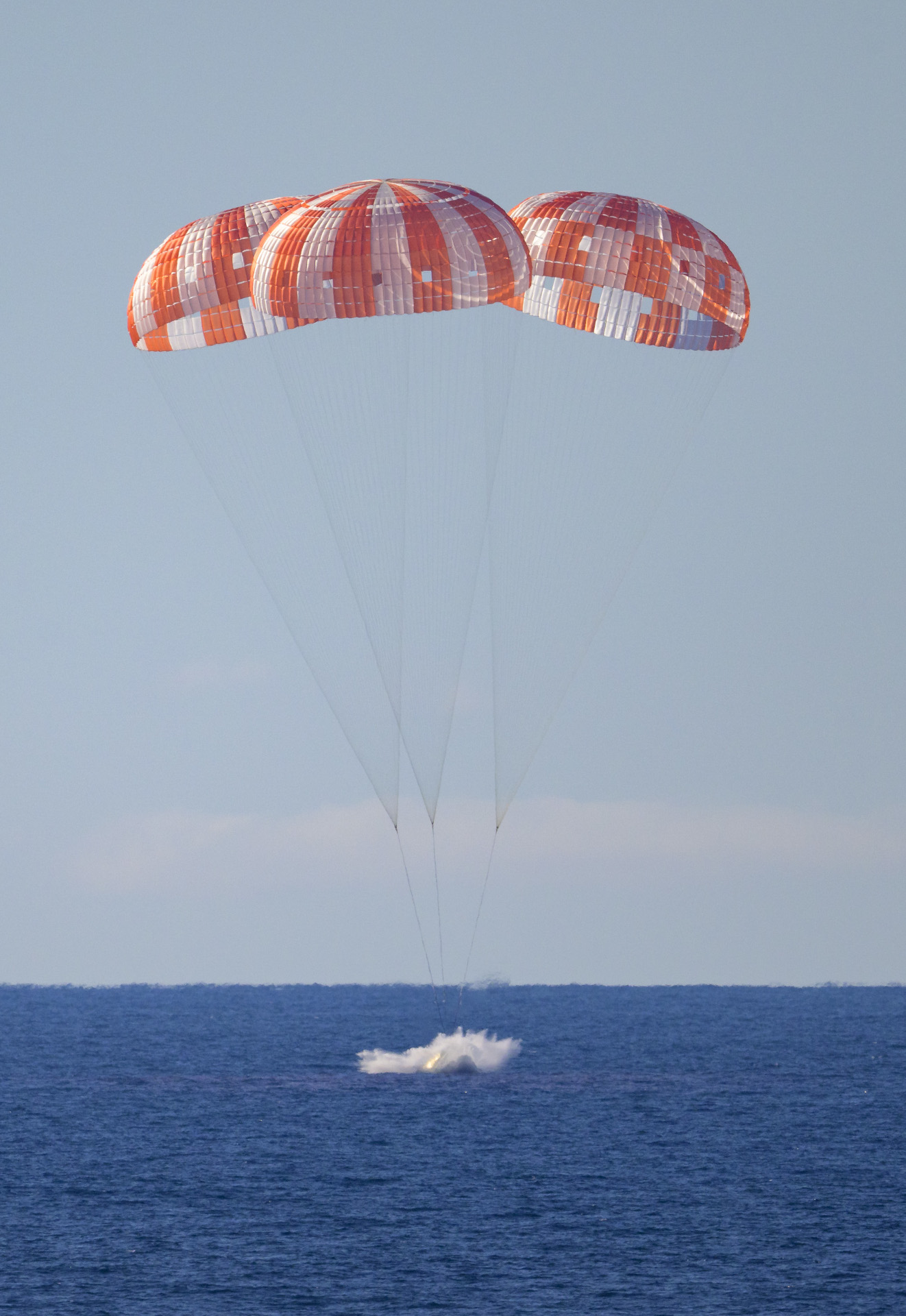 Aterrissagem do Artemis 2 Mission Orion