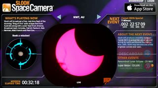 Annular Solar Eclipse of May 9, 2013 from Slooh