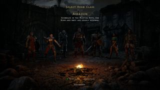 Diablo 2 Resurrected Assassin Hero Image