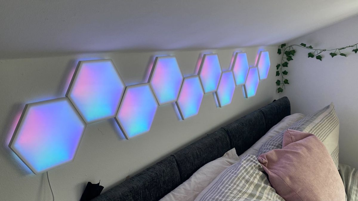 Govee Hexa Light Panels Review Using