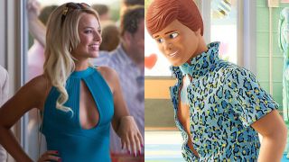Margot Robbie in Wolf of Wall Street, looking at Ken from Toy Story, her ken has been found in Barbie movie