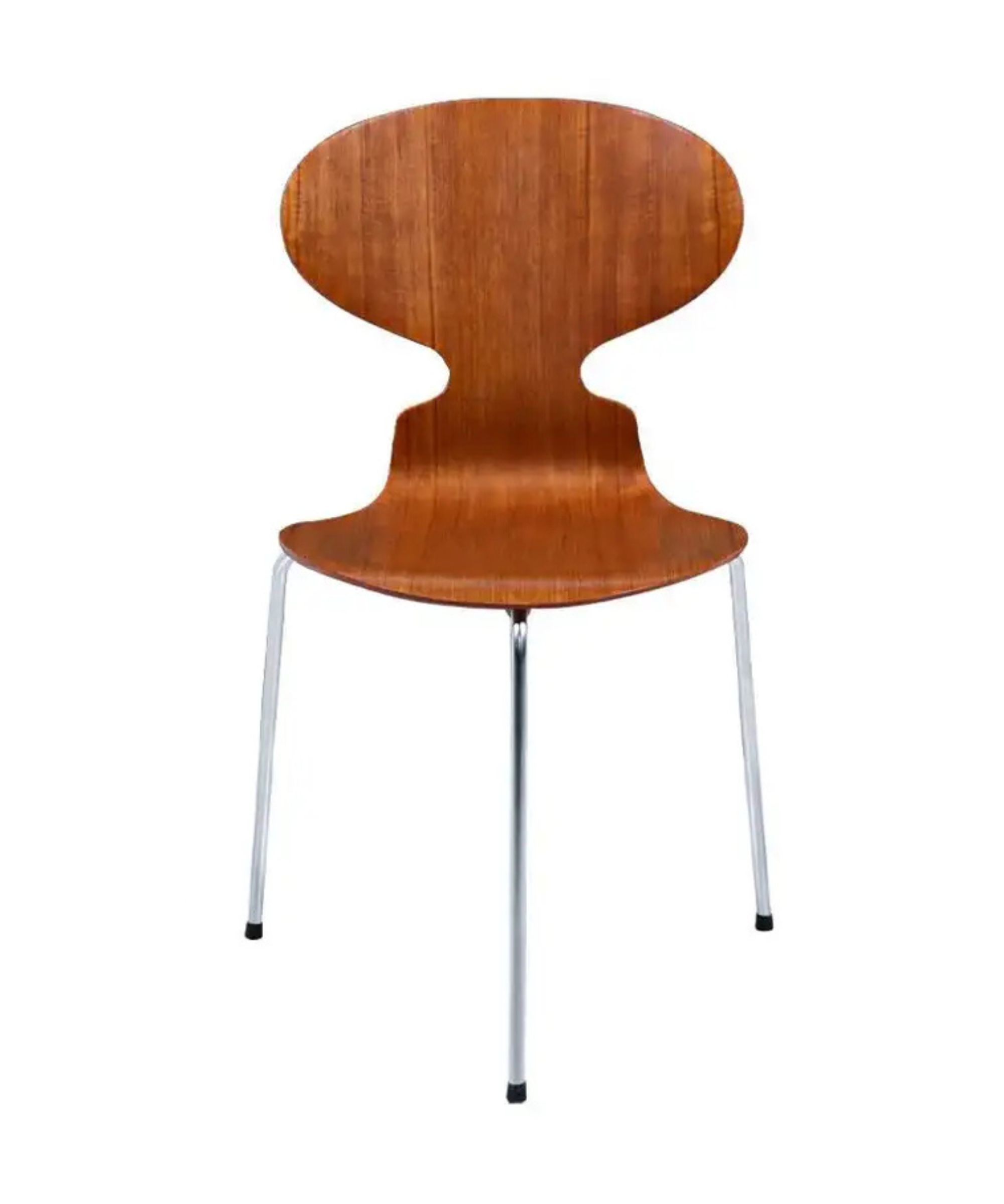 Arne Jacobsen "Ant" Model-3100 Teak Chair for Fritz Hansen