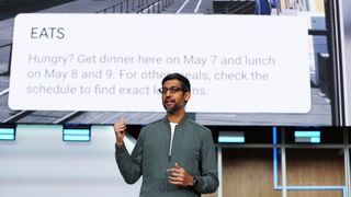 Sundar Pichai en el Google IO 2019 