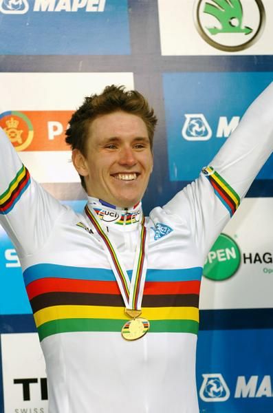 2011 U23 men's road world champion Arnaud Demare (France)