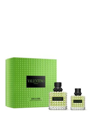 Born in Roma Donna Green Stravaganza Eau De Parfum Gift Set 7 Value