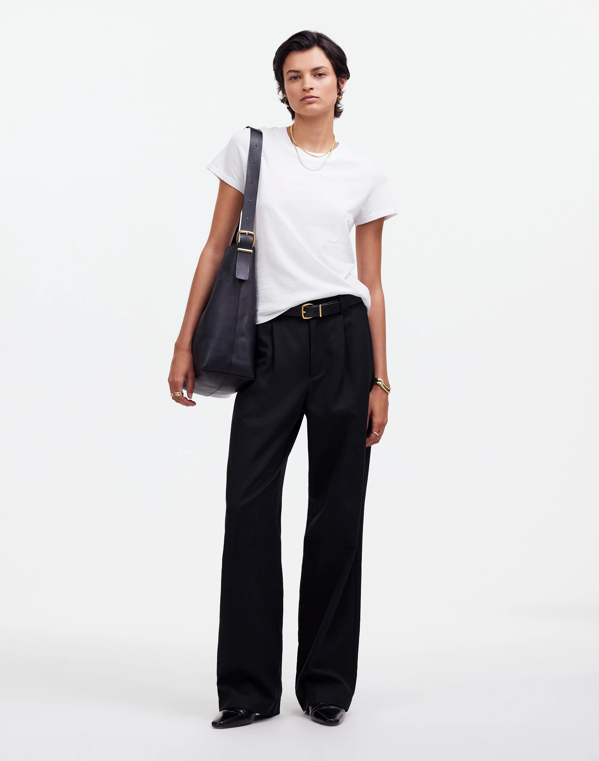 The Slouchy Straight Pant