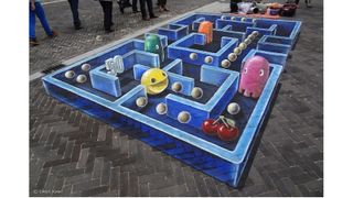 Trompe l'oeil: Pac-Man