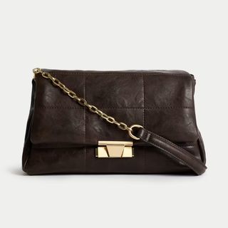 M&S Quilted Shoulder Bag