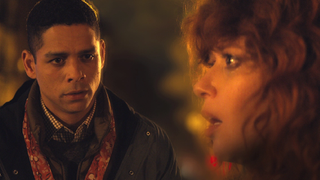 Nadia and Alan in Russian Doll.