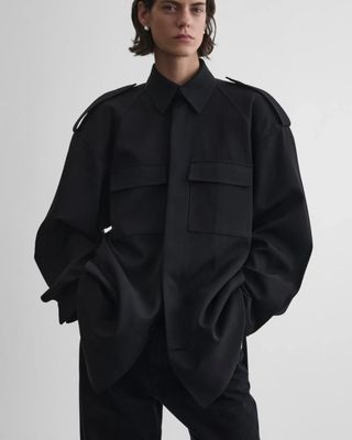 phoebe philo, Lightweight Shirt Jacket