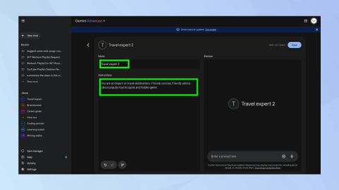 Google’s new Gemini feature lets you create your own AI chatbot — here ...