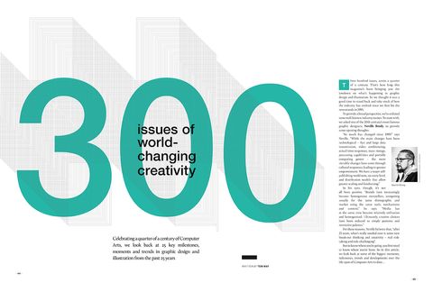 Computer Arts Celebrates 300 Issues Of World Changing Design Creative Bloq