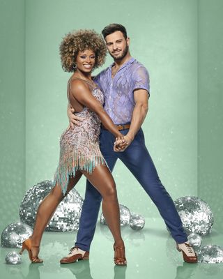 Strictly Come Dancing Fleur East & Vito Coppola in Strictly Come Dancing 2022