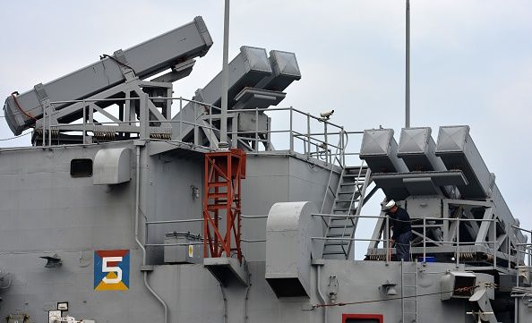 A frigate transferred to Taiwan from the U.S. in 1999.