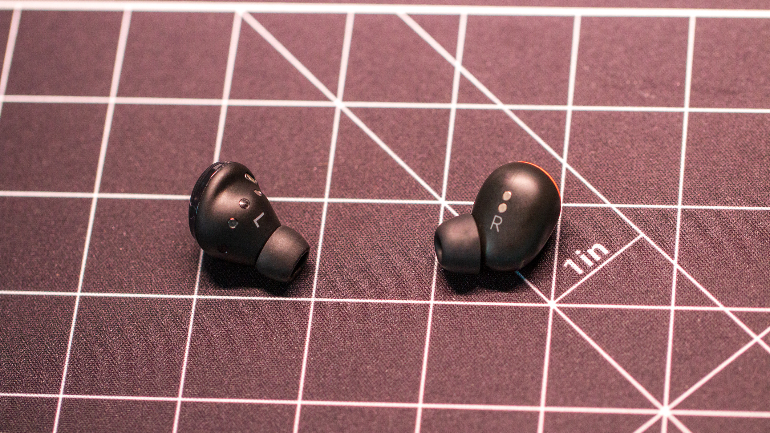 Google Pixel Buds Pro vs. Galaxy Buds Pro inner earbud comparison