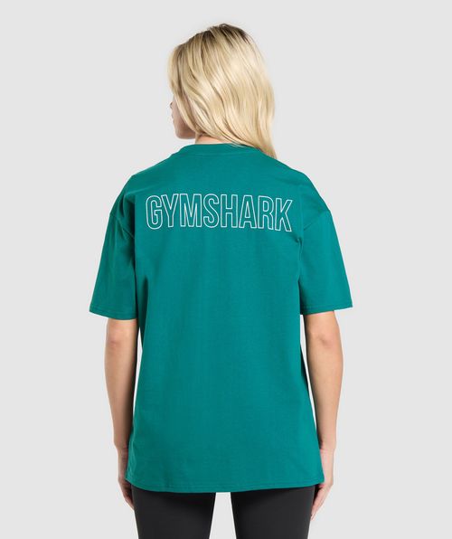 Trace Graphic Oversized T-Shirt