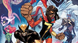 Ms. Marvel & Wolverine #1 cover art