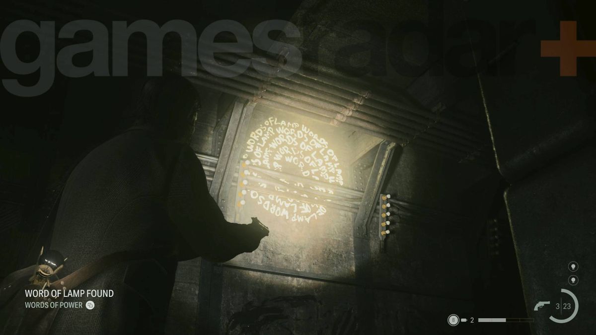 alan wake 2 subway words of power