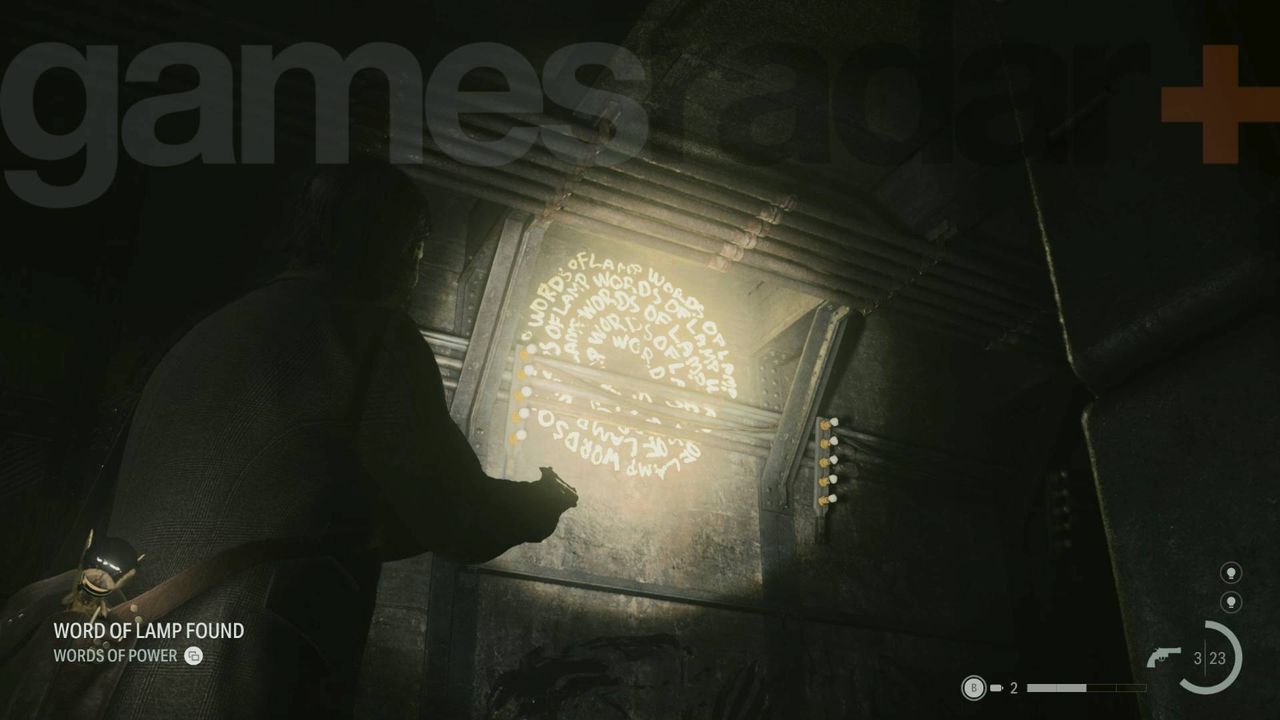 alan wake 2 subway words of power