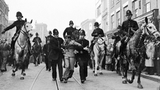 The Battle of Cable Street, 1936.