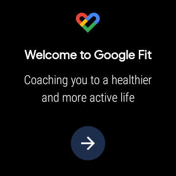 Скриншот Wear OS Google Fit