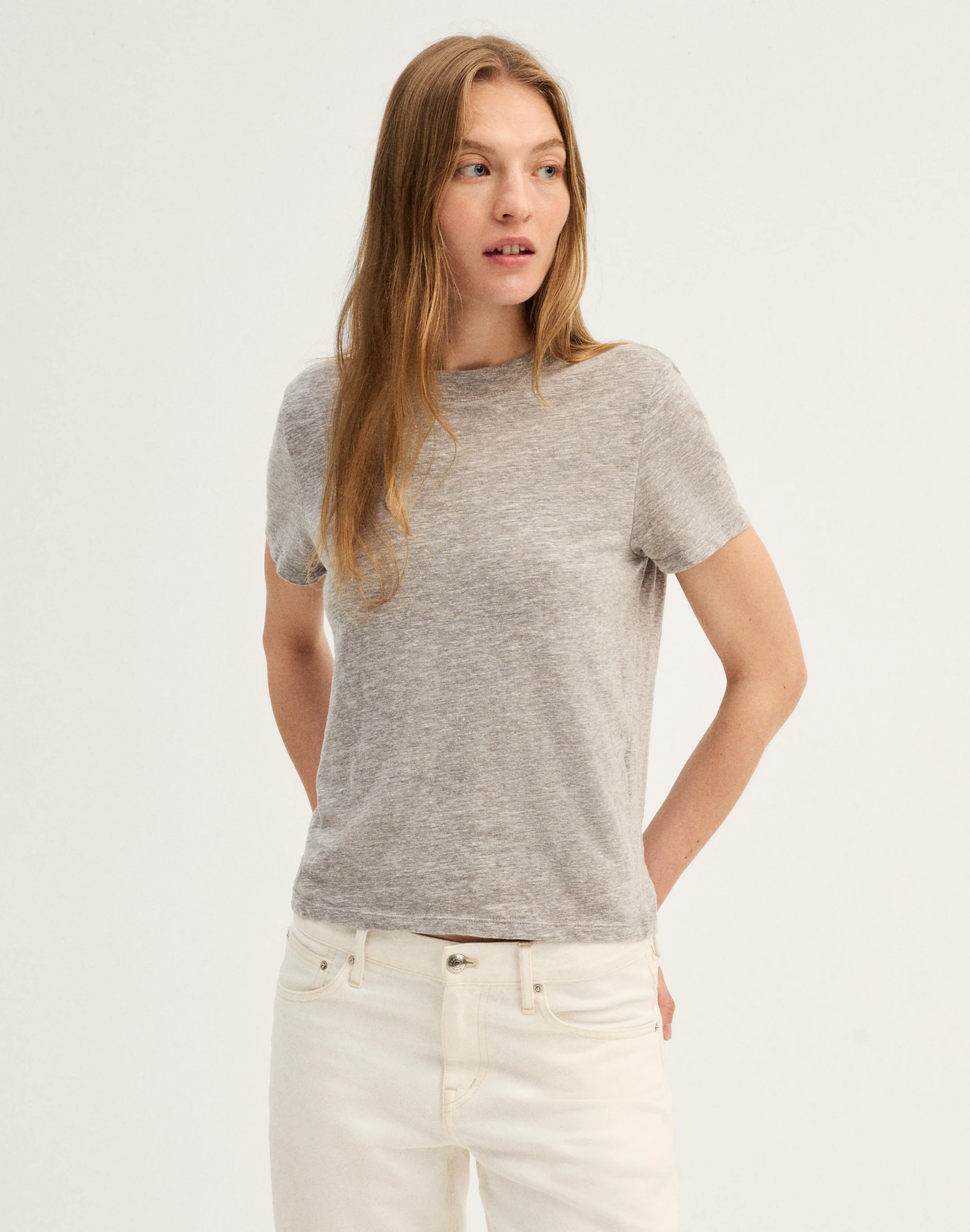The Relaxed Tee in Vintage Jersey