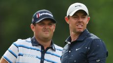 Patrick Reed and Rory McIlroy at the 2022 Memorial Tournament