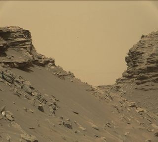 Rocky landscape on Mars looks like a national park