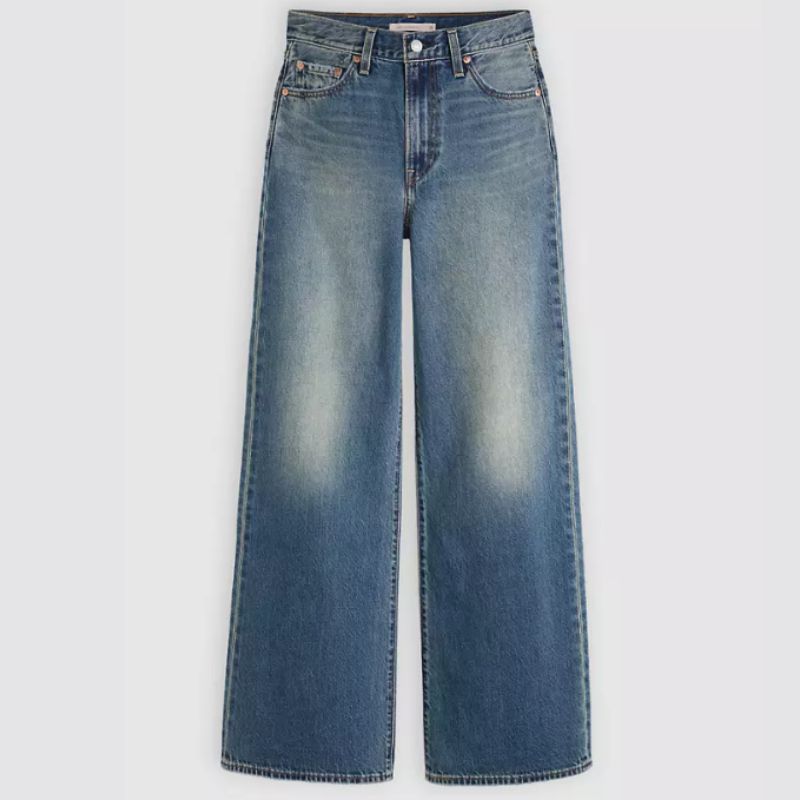 Levi's, ribcage wide leg jeans
