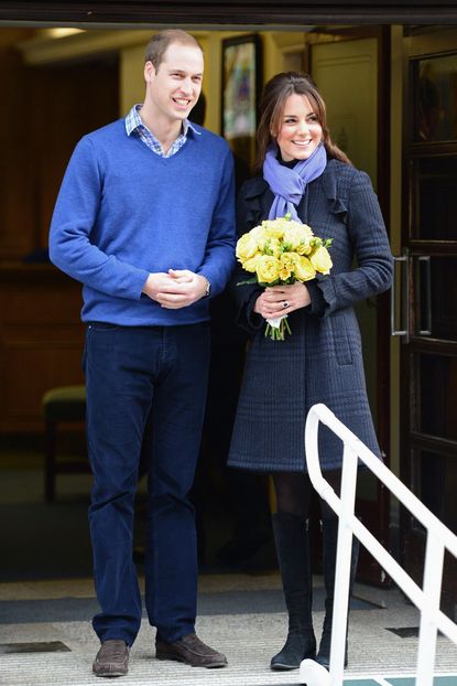 Kate Middleton leaving hospital 