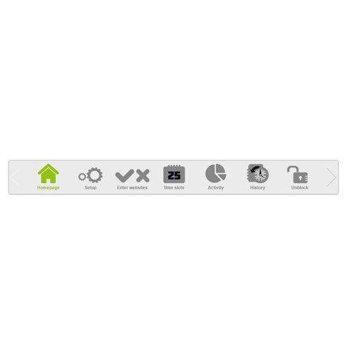 Most of the settings for all devices need to be set from the online parent portal.