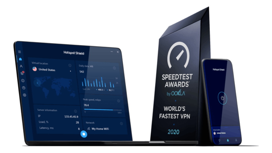 Bets Warzone VPN Hotspot Shield on a variety of devices