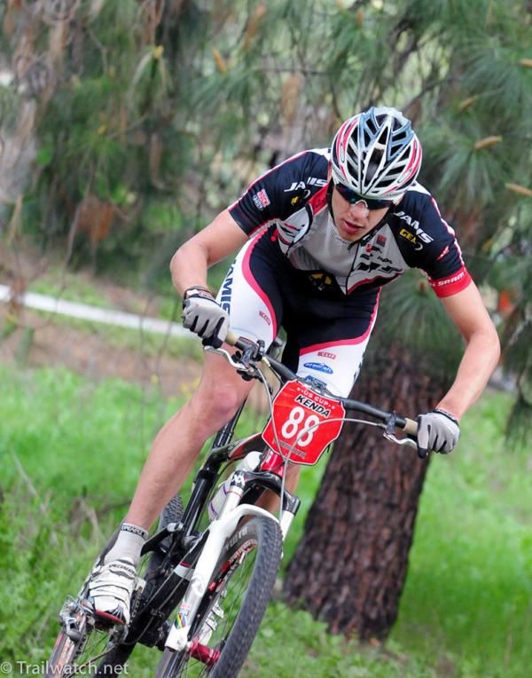 Ben Sontag (Team Jamis) riding to a 20th place finish