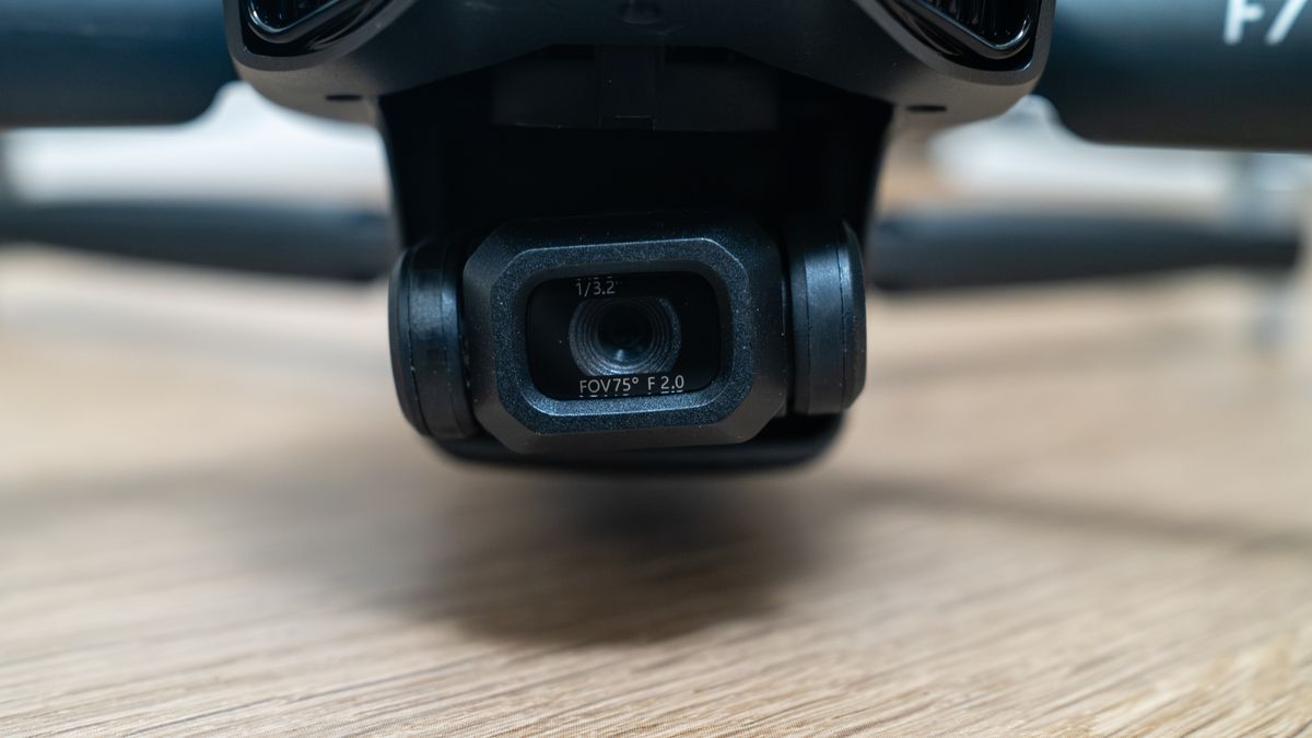 Bwine F7GIM camera close up