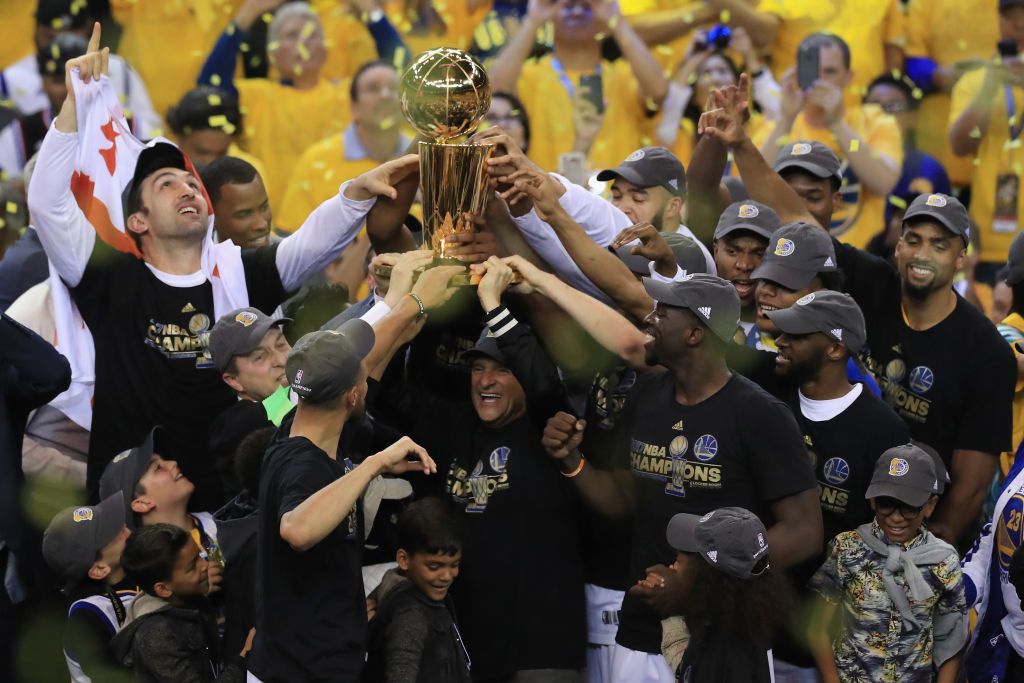 Golden State Warriors at the NBA Finals.