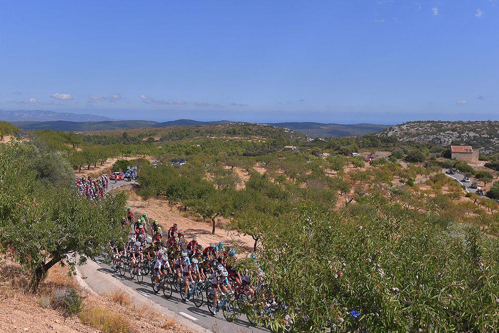 Scenery along the route of stage 5 at the Vuelta