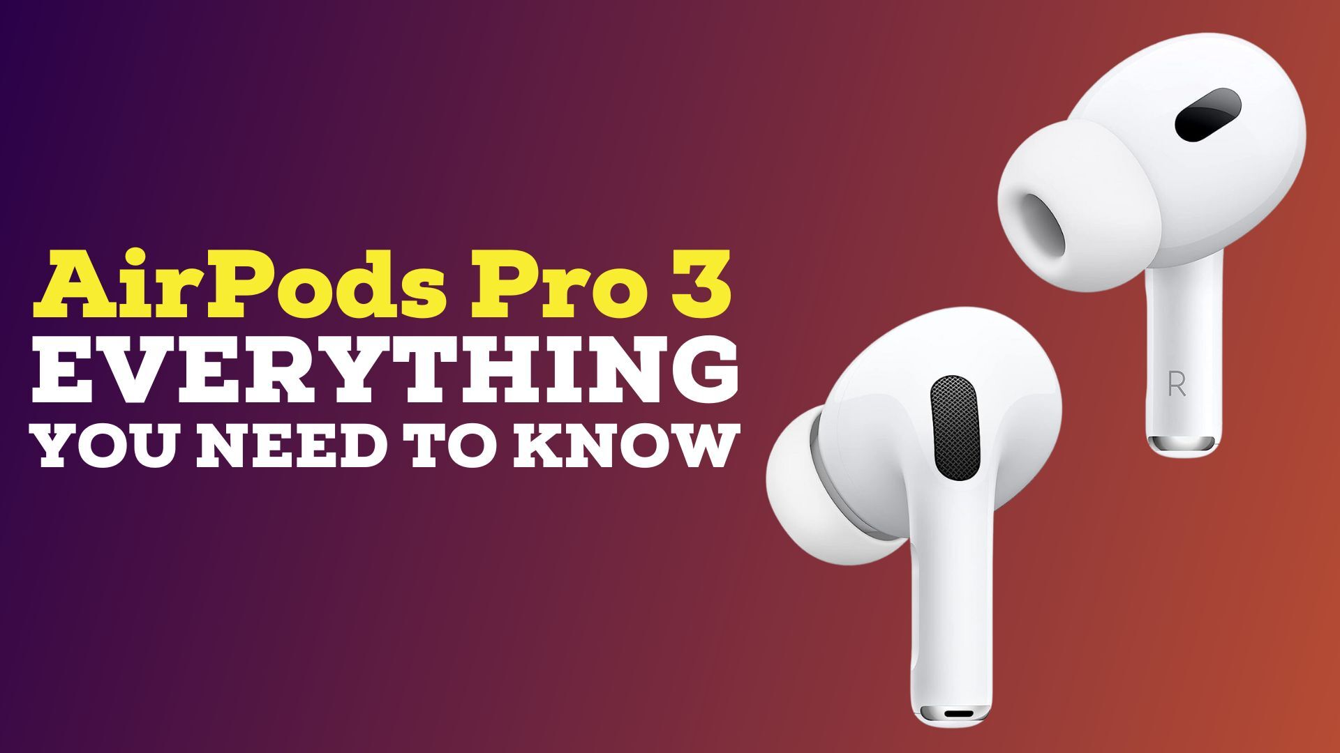 AirPods Pro 3rd Generation Said to Bring Refreshed Design, H3 Chip