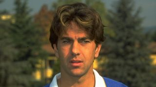 Nov 1995: Portrait of Alessandro Costacurta of Italy. \ Mandatory Credit: Allsport UK /Allsport