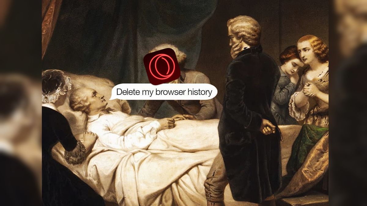 Opera GX sanitizes your browsing history after your death