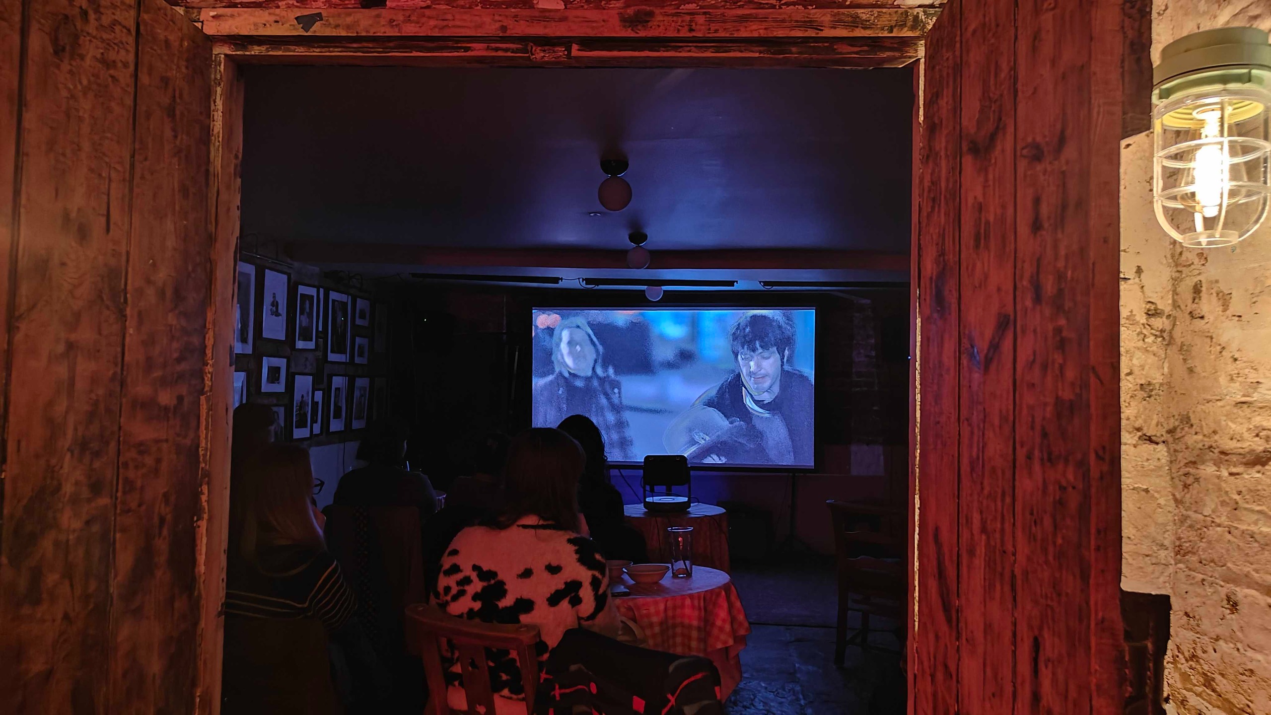 A projector and a dream can go a long way