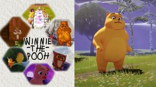 Winnie the Pooh animation from Tubi 
