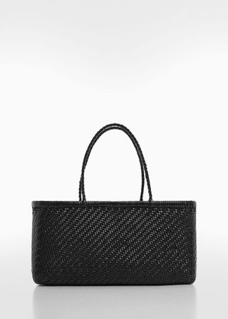 Braided Leather Bag - Women