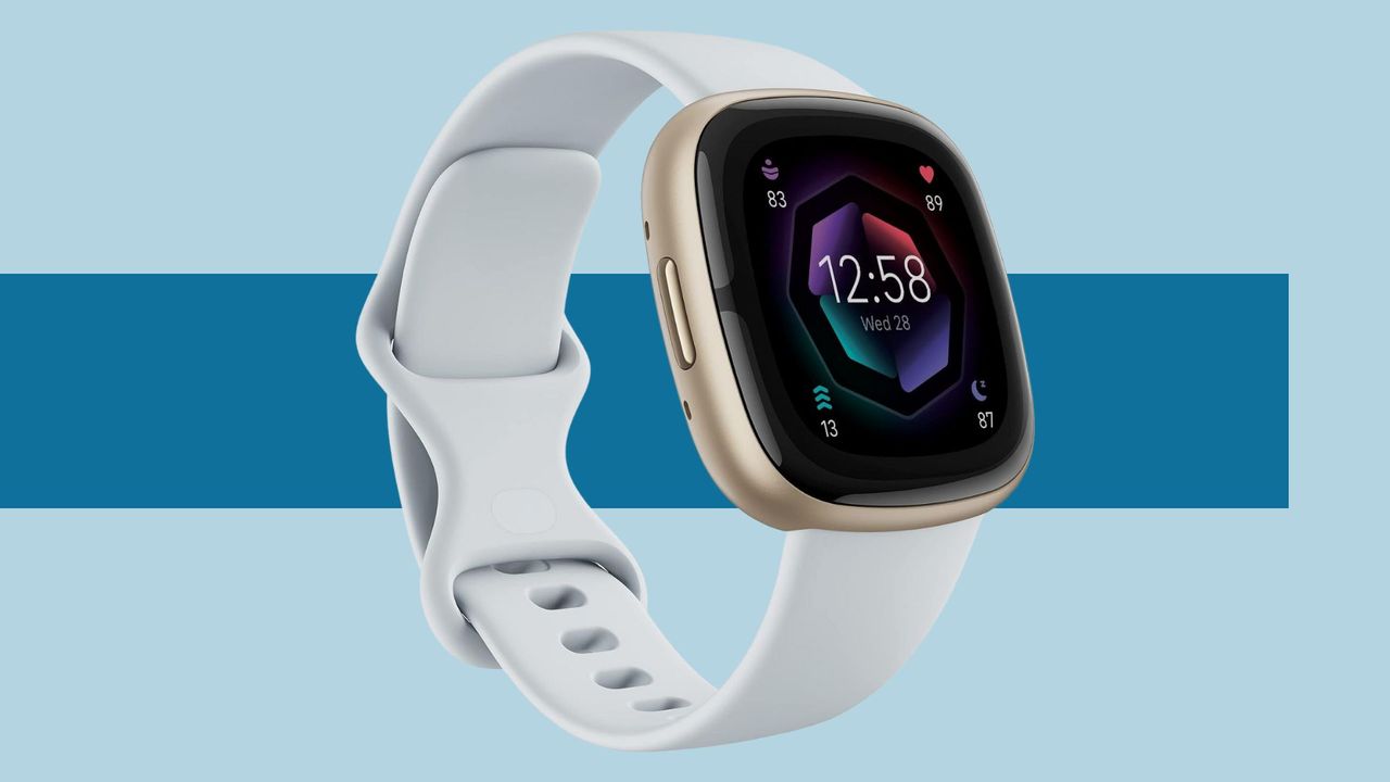 Fitbit Sense 2 in light blue