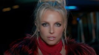 Britney Spears in Slumber Party music video