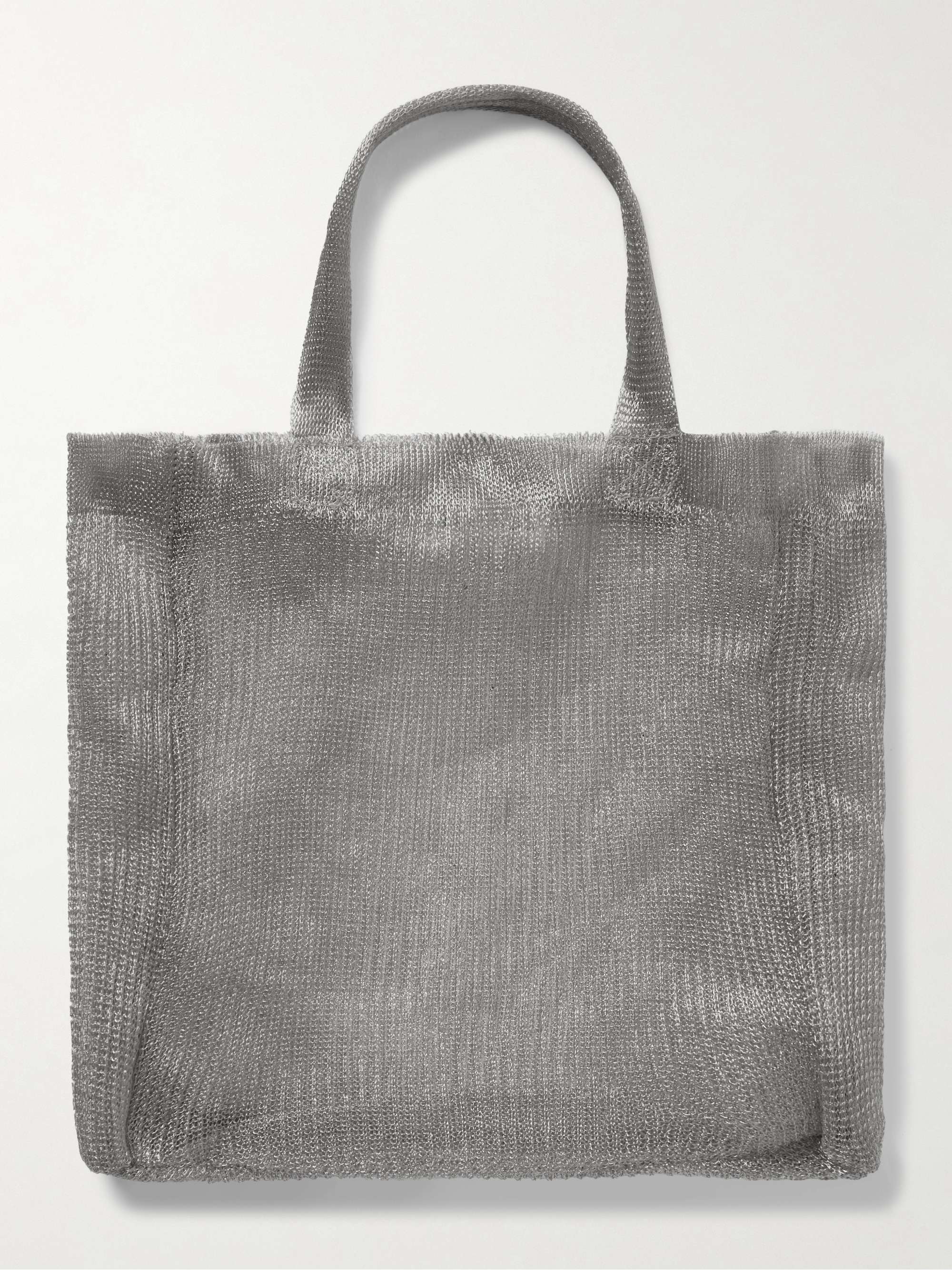 Imogen Mini Metallic Mesh Tote