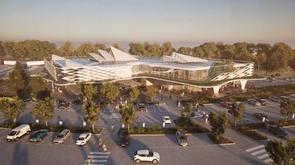 LeShuttle terminal redesign by Hollaway Studio 